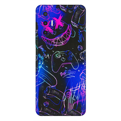 Tecno Phone Skins (All Models) - Gamers Paradise - 3D Embossed Finish (L-258) Tecno Pova 3