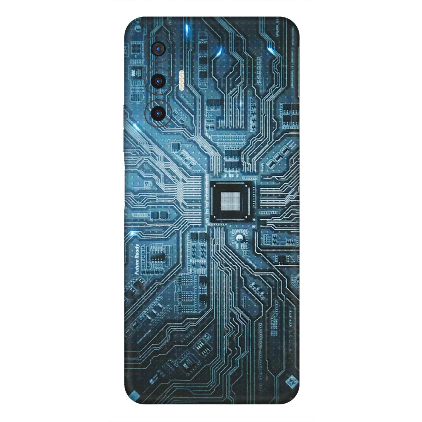 Tecno Phone Skins (All Models) - Original Circuit - 3D Embossed Finish (L-267) Tecno Pova 3