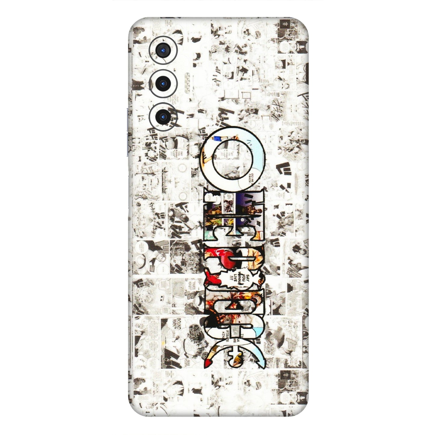 Tecno Phone Skins (All Models) - One Piece Manga - 3D Embossed Finish (L-26) Tecno Pova 3