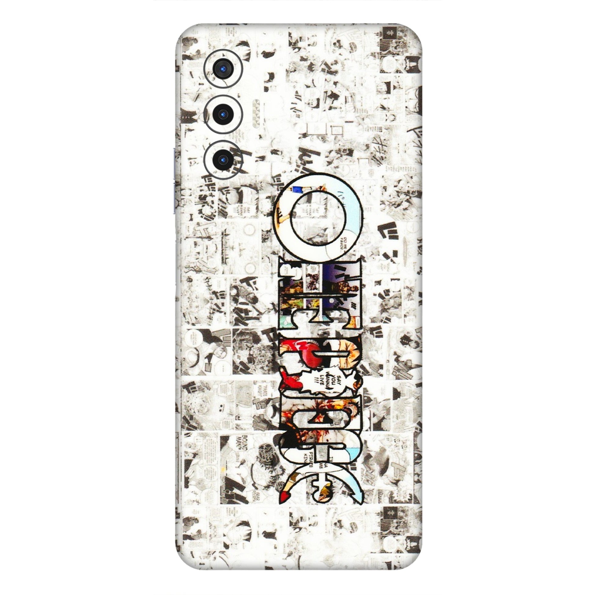 Tecno Phone Skins (All Models) - One Piece Manga - 3D Embossed Finish (L-26) Tecno Pova 3