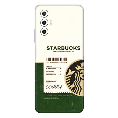 Tecno Phone Skins (All Models) - Starbucks Barcode - 3D Embossed Finish (L-308) Tecno Pova 3