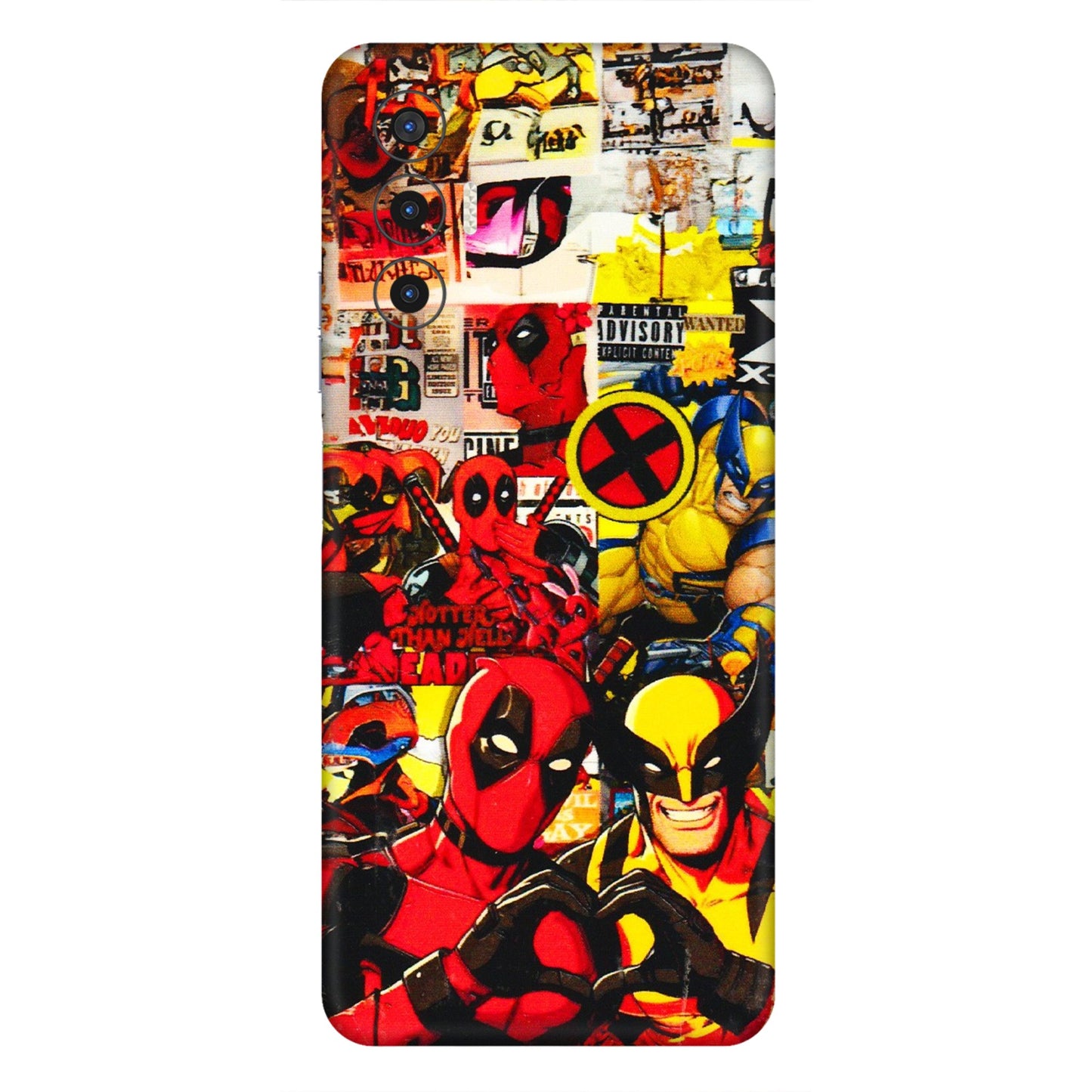 Tecno Phone Skins (All Models) - Spidy Wolverine - 3D Embossed Finish (L-310) Tecno Pova 3