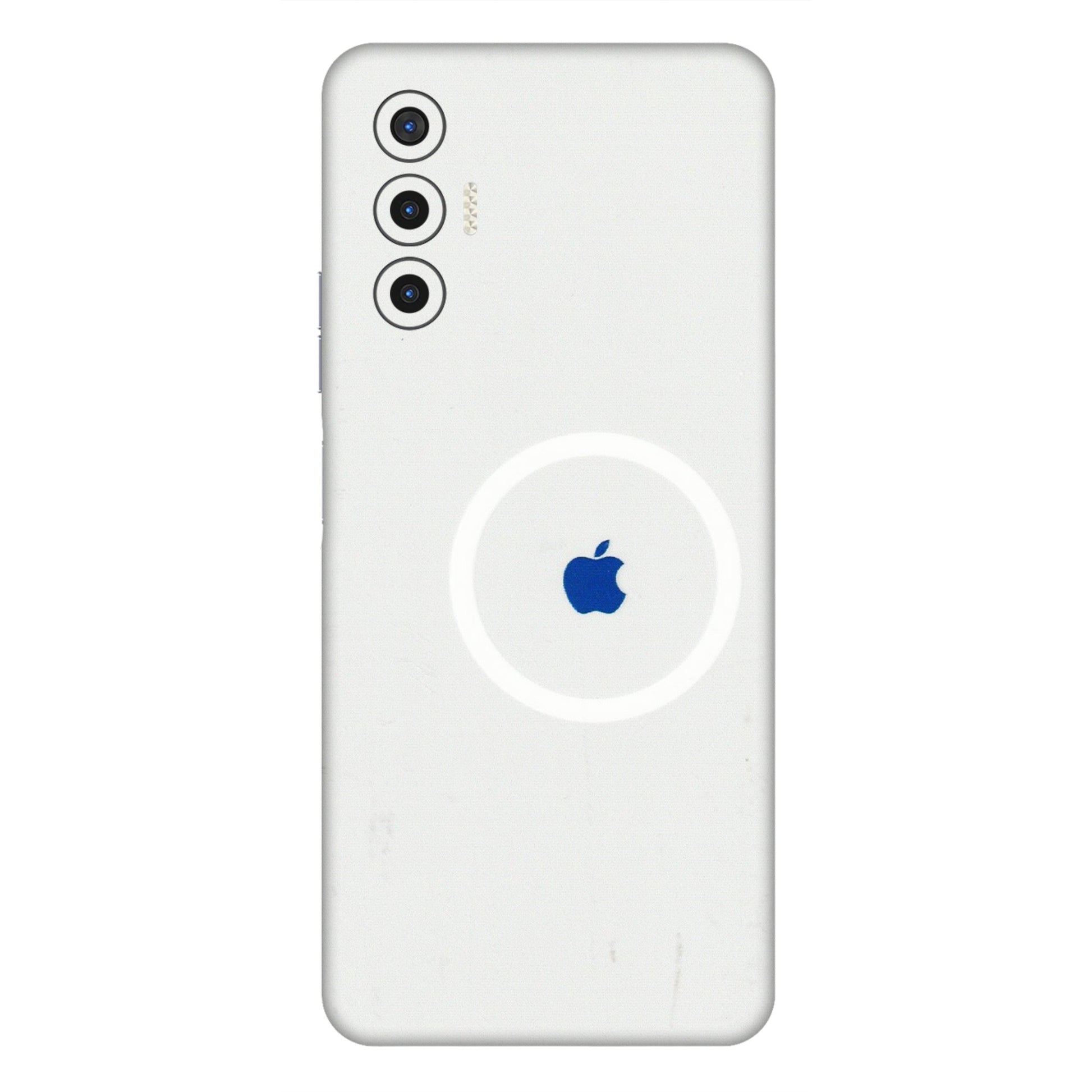 Tecno Phone Skins (All Models) - iPhone Magsafe Logo - 3D Embossed Finish (L-320) Tecno Pova 3