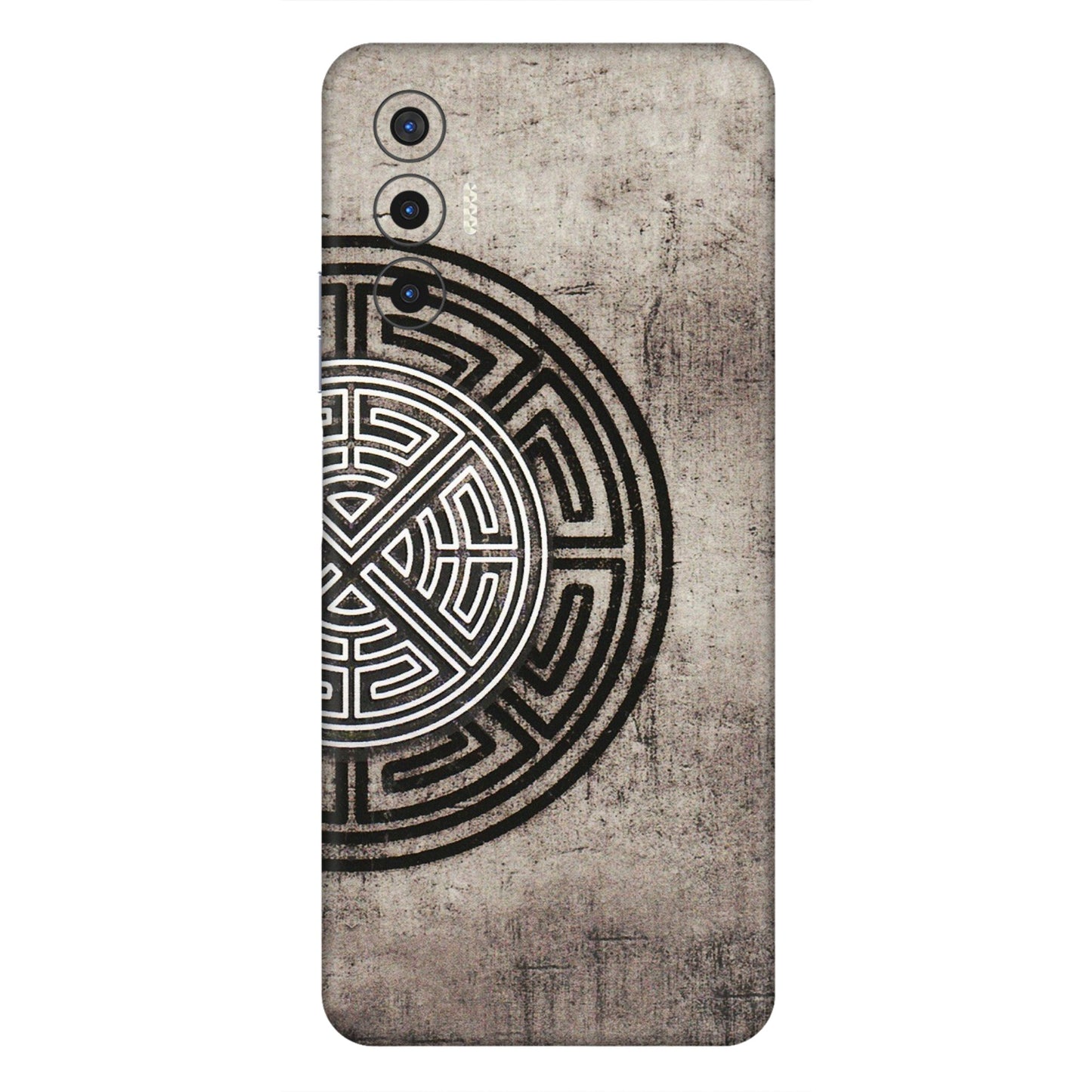 Tecno Phone Skins (All Models) - Mysterious Circular Design - 3D Embossed Finish (L-63) Tecno Pova 3