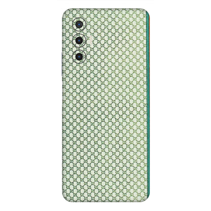 Tecno Phone Skins (All Models) - Gucci Fabric Pattern - 3D Embossed Finish (L-73) Tecno Pova 3