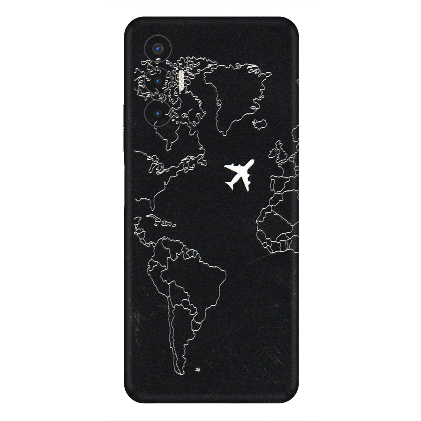 Tecno Phone Skins (All Models) - Never Ending Travel - 3D Embossed Finish (L-79) Tecno Pova 3