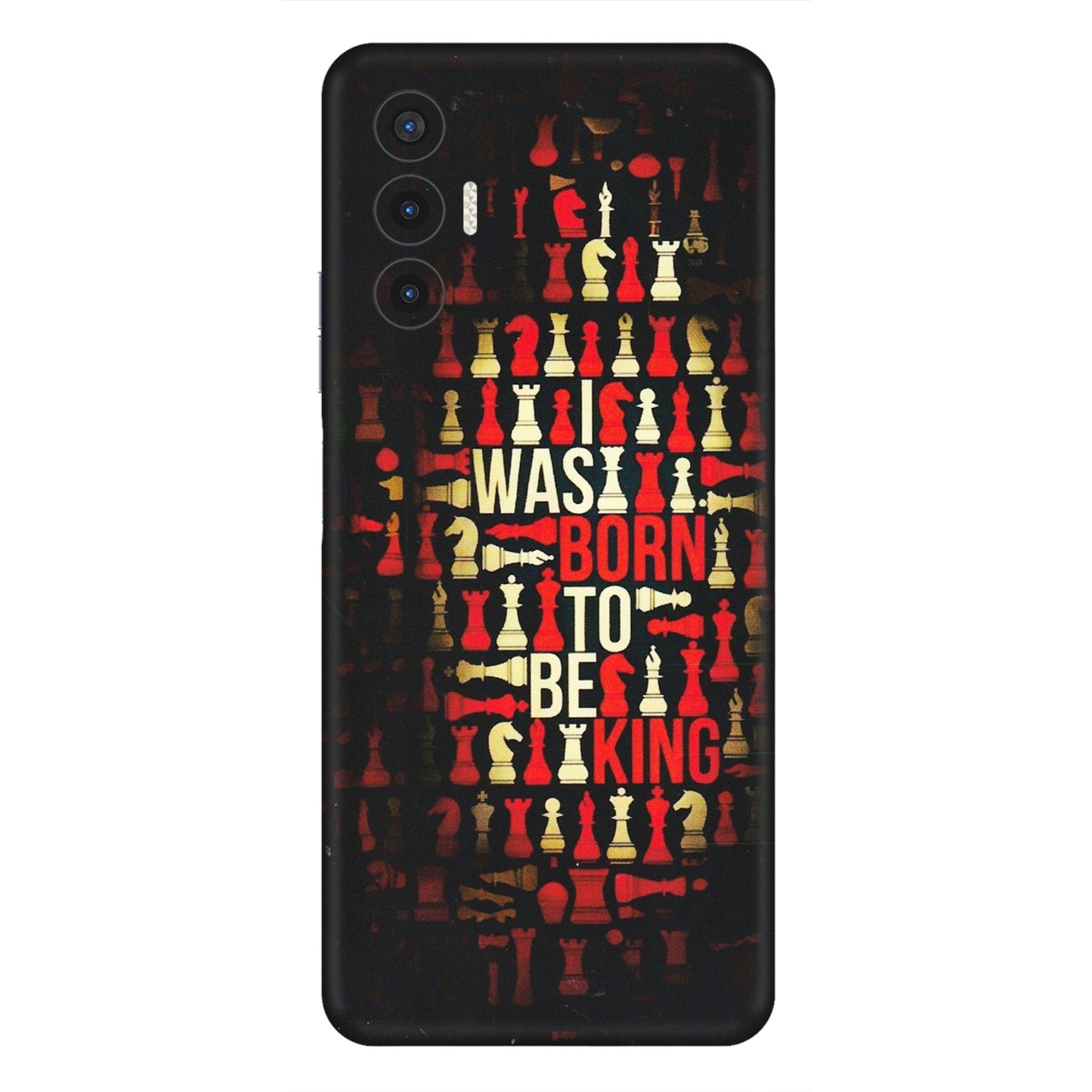 Tecno Phone Skins (All Models) - Born To Be King - Matte Finish (M-73) Tecno Pova 3