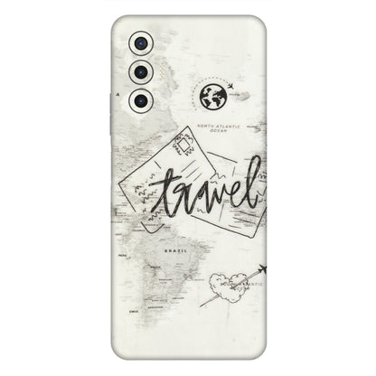 Tecno Phone Skins (All Models) - Travel Ticket - Transparent Finish (T-06) Tecno Pova 3