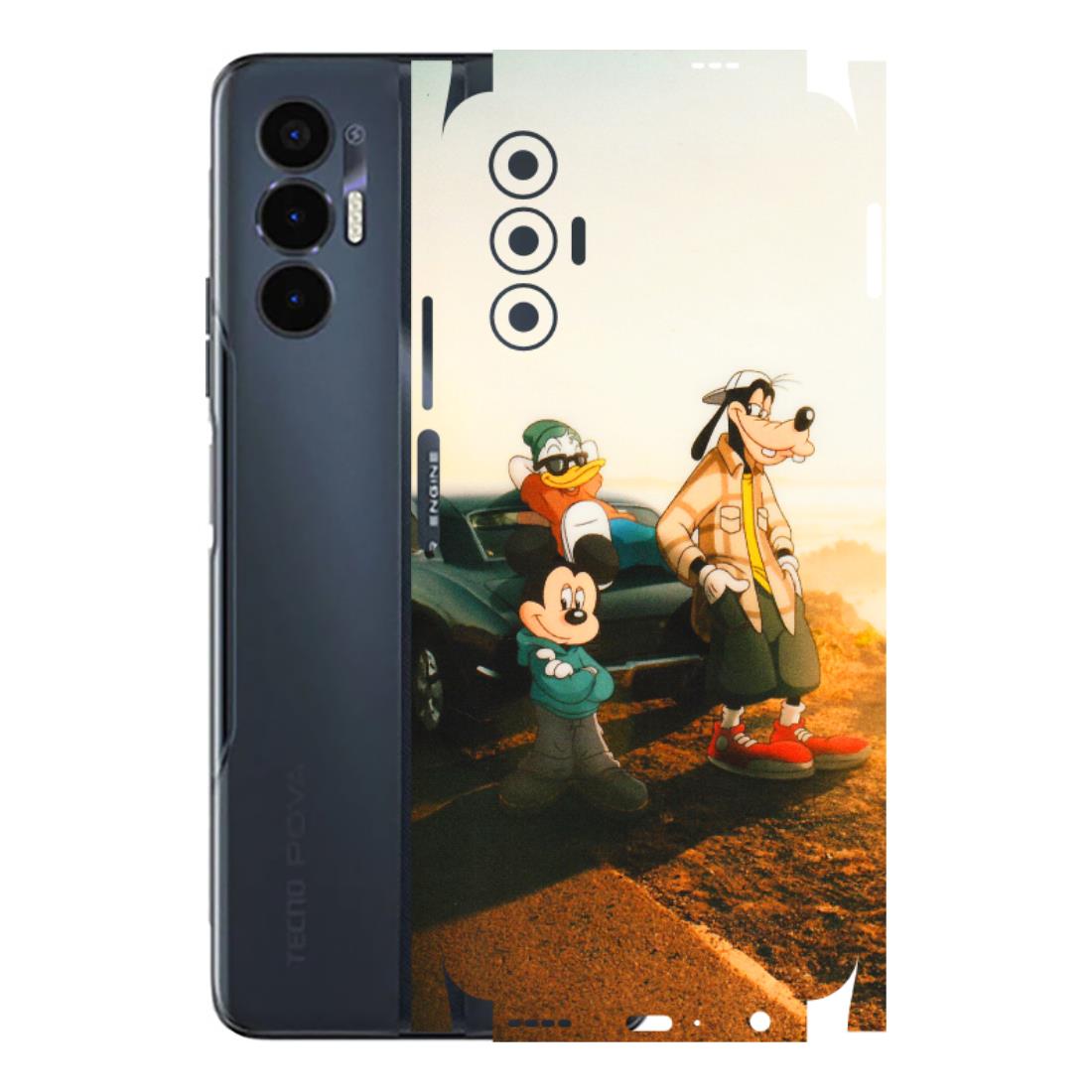 Tecno Phone Skins (All Models) - Hello Mr. Goofy - Transparent Finish (T-13) Tecno Pova 3