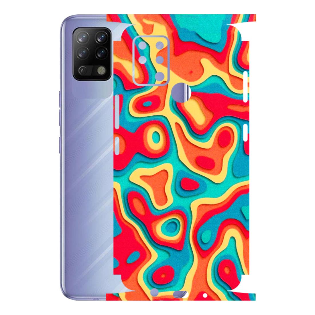 Tecno Phone Skins (All Models) - Abstract Swirl - 3D Embossed Finish (L-150) Tecno Pova 5G