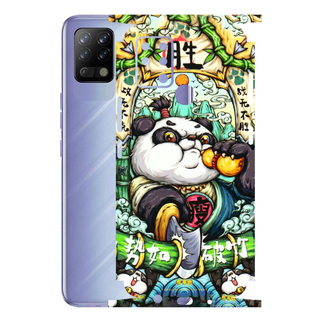 Tecno Phone Skins (All Models) - Royal Rich Panda - 3D Embossed Finish (L-170) Tecno Pova 5G