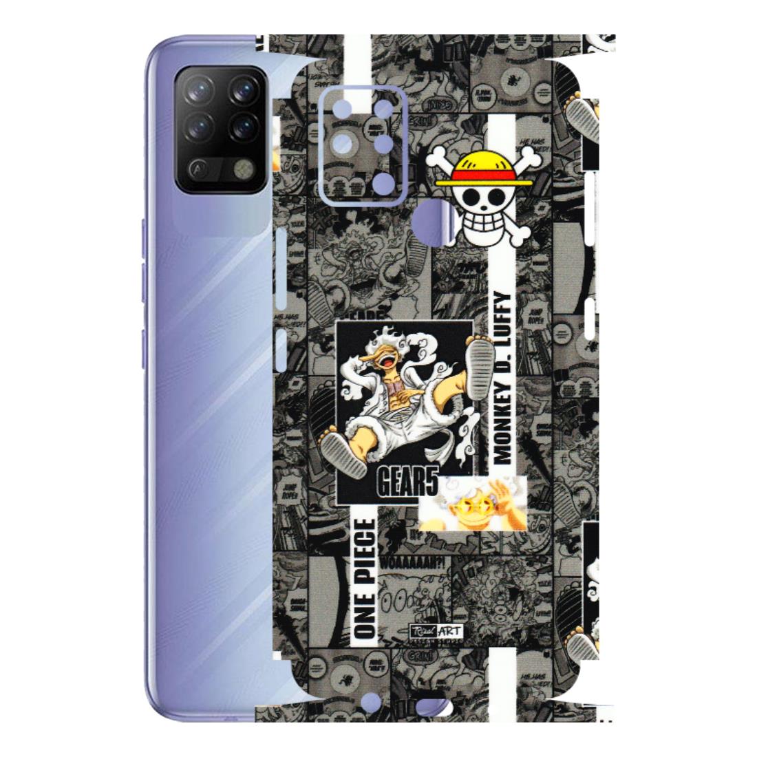 Tecno Phone Skins (All Models) - Cuffy Anime MonkeyCamic - 3D Embossed Finish (L-242) Tecno Pova 5G