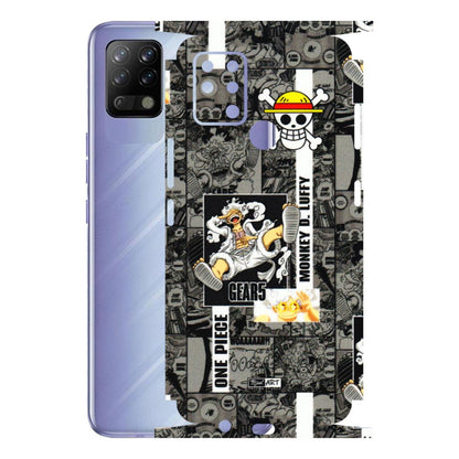Tecno Phone Skins (All Models) - Cuffy Anime MonkeyCamic - 3D Embossed Finish (L-242) Tecno Pova 5G