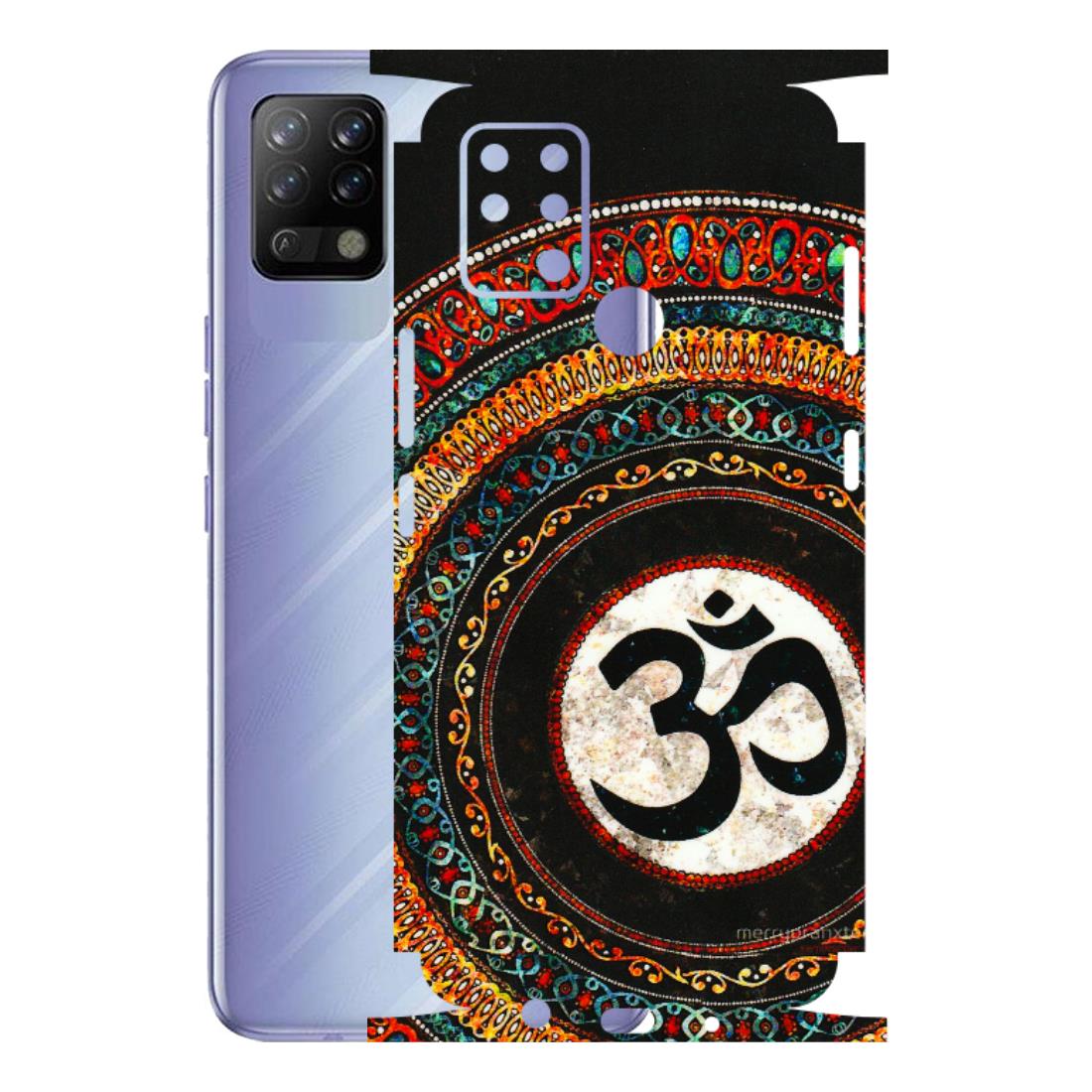 Tecno Phone Skins (All Models) - Aum Chant Abstract - 3D Embossed Finish (L-42) Tecno Pova 5G