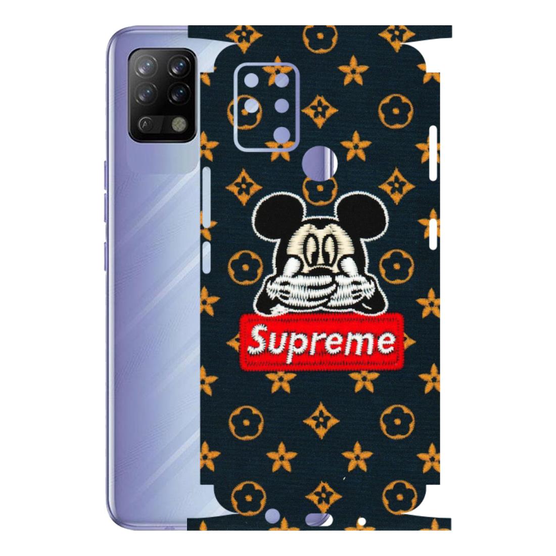 Tecno Phone Skins (All Models) - Mickey Supreme - Matte Finish (M-83) Tecno Pova 5G