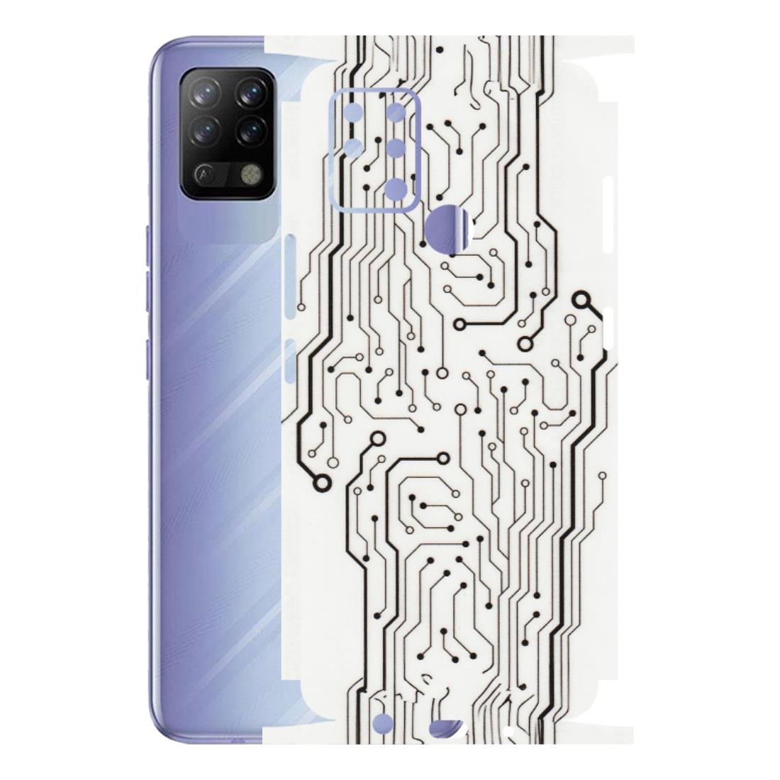 Tecno Phone Skins (All Models) - Tech Circuits - Transparent Finish (T-03) Tecno Pova 5G