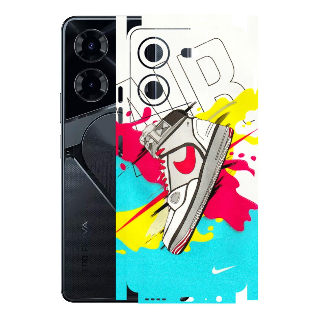 Tecno Phone Skins (All Models) - Sneaker - 3D Embossed Finish (L-207) Tecno Pova 5