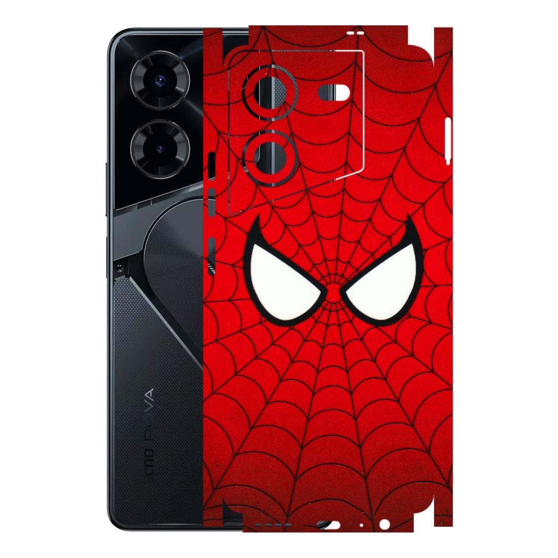 Tecno Phone Skins (All Models) - Spidey Eyes - 3D Embossed Finish (L-257) Tecno Pova 5