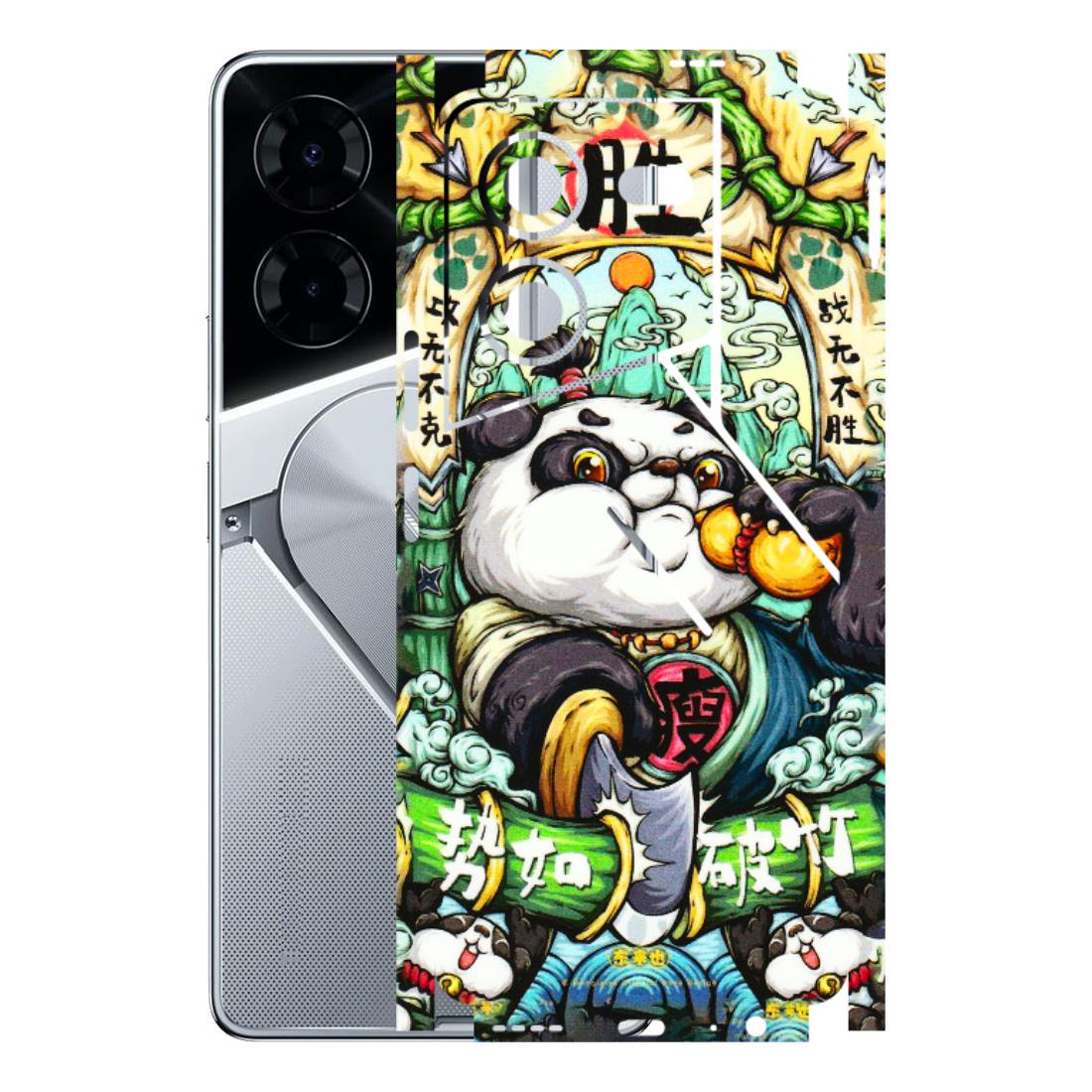 Tecno Phone Skins (All Models) - Royal Rich Panda - 3D Embossed Finish (L-170) Tecno Pova 5 Pro(5G)