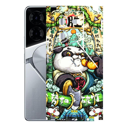 Tecno Phone Skins (All Models) - Royal Rich Panda - 3D Embossed Finish (L-170) Tecno Pova 5 Pro(5G)