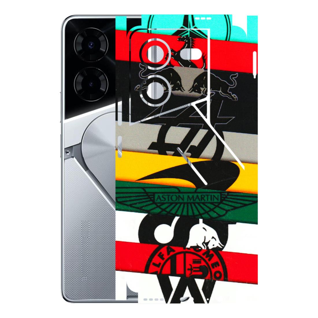 Tecno Phone Skins (All Models) - Multi Designer Brands - 3D Embossed Finish (L-187) Tecno Pova 5 Pro(5G)