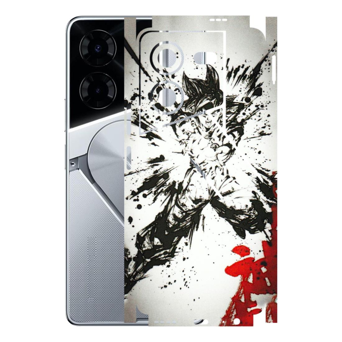 Tecno Phone Skins (All Models) - DBZ - 3D Embossed Finish (L-206) Tecno Pova 5 Pro(5G)