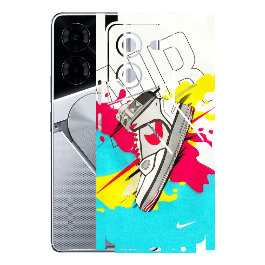 Tecno Phone Skins (All Models) - Sneaker - 3D Embossed Finish (L-207) Tecno Pova 5 Pro(5G)