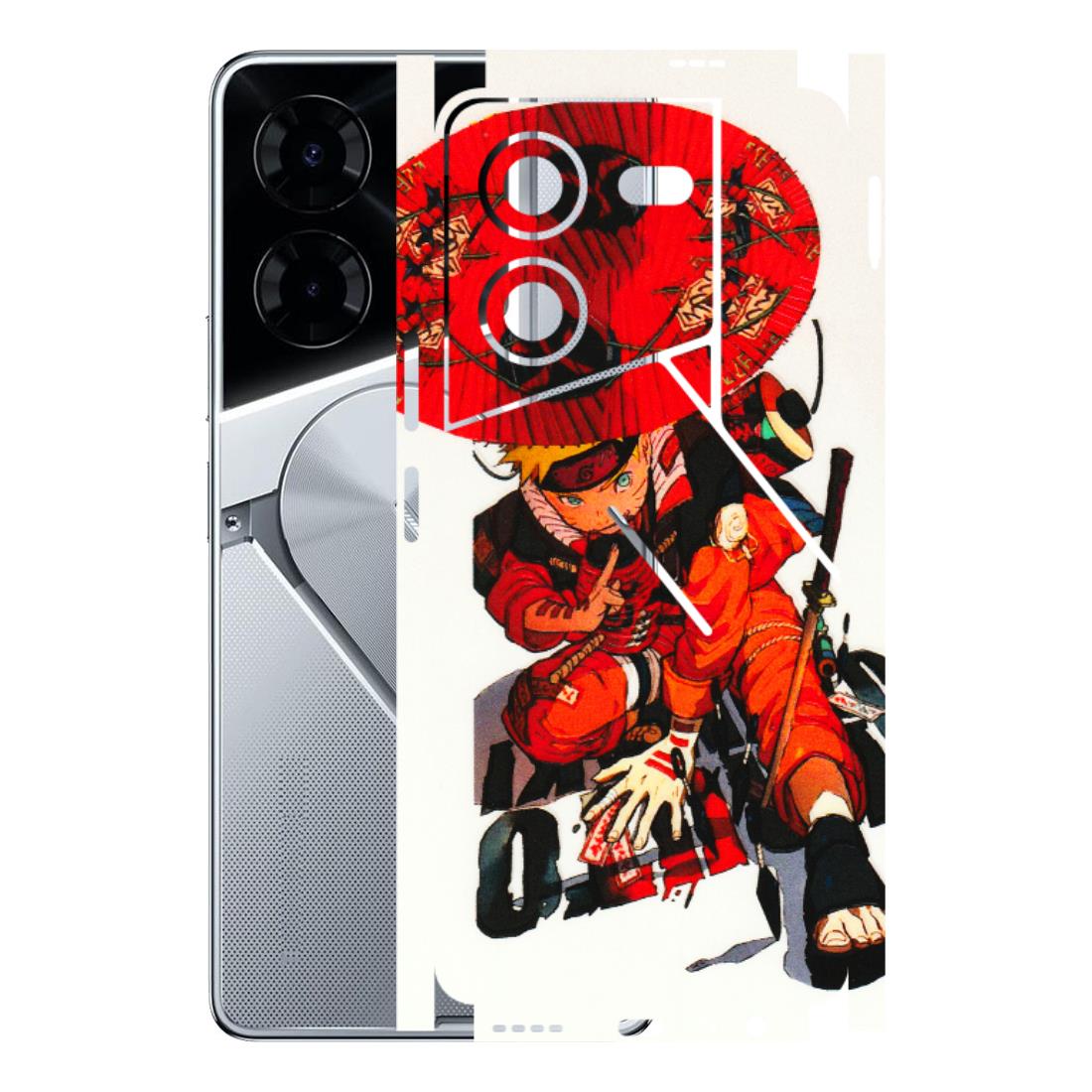 Tecno Phone Skins (All Models) - Naruto - 3D Embossed Finish (L-208) Tecno Pova 5 Pro(5G)