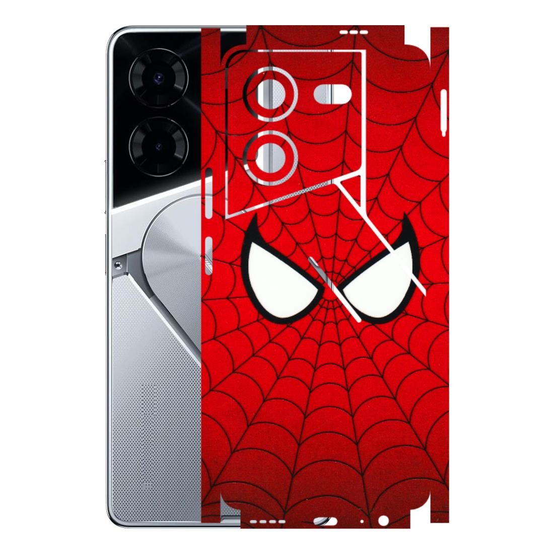 Tecno Phone Skins (All Models) - Spidey Eyes - 3D Embossed Finish (L-257) Tecno Pova 5 Pro(5G)