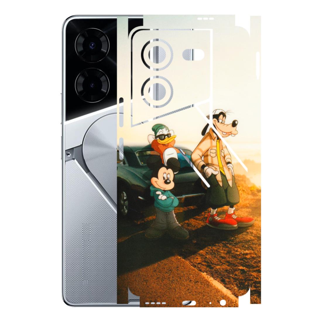 Tecno Phone Skins (All Models) - Hello Mr. Goofy - Transparent Finish (T-13) Tecno Pova 5 Pro(5G)