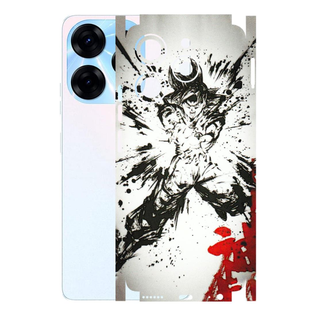 Tecno Phone Skins (All Models) - DBZ - 3D Embossed Finish (L-206) Tecno Spark 10 PRO