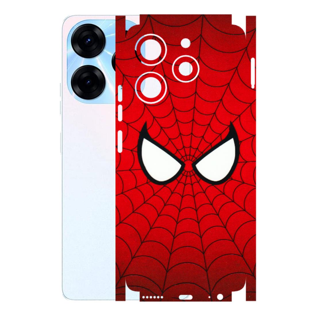 Tecno Phone Skins (All Models) - Spidey Eyes - 3D Embossed Finish (L-257) Tecno Spark 10 PRO