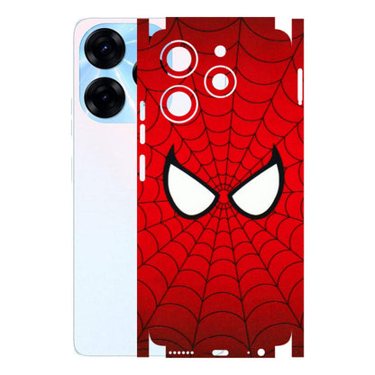 Tecno Phone Skins (All Models) - Spidey Eyes - 3D Embossed Finish (L-257) Tecno Spark 10 PRO