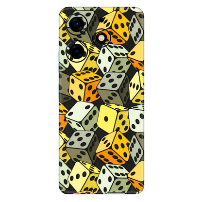 Tecno Phone Skins (All Models) - Dices Of Life - 3D Embossed Finish (L-04) Tecno Spark 10 PRO