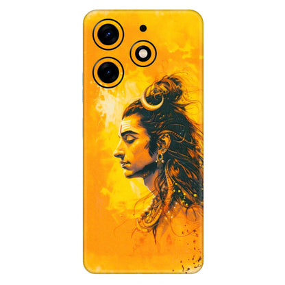 Tecno Phone Skins (All Models) - Shiv Shakti - 3D Embossed Finish (L-14) Tecno Spark 10 PRO