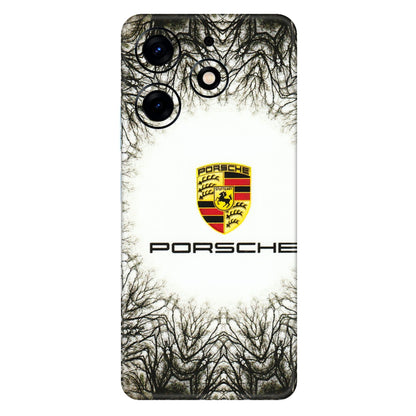 Tecno Phone Skins (All Models) - Porche Classic - 3D Embossed Finish (L-51) Tecno Spark 10 PRO