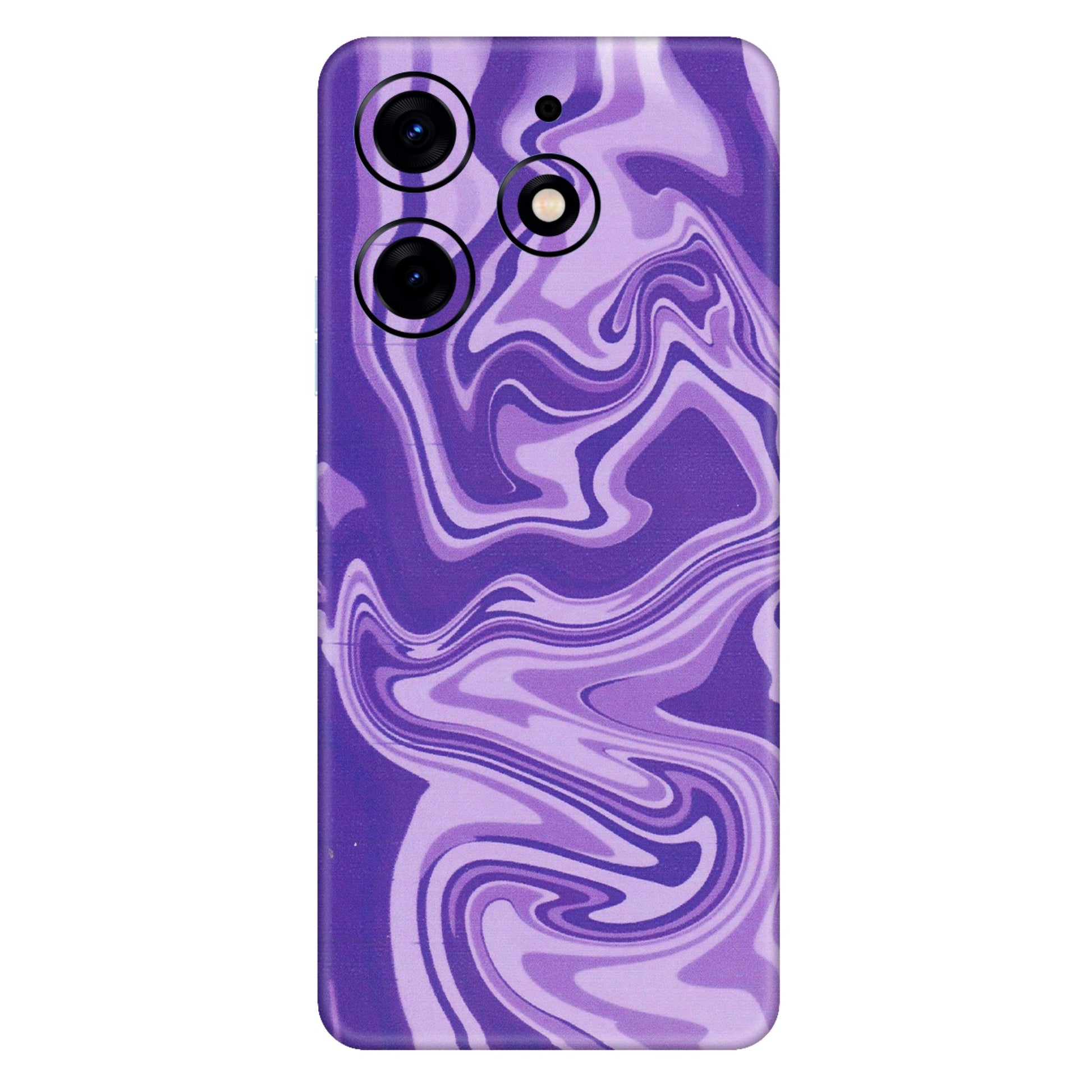 Tecno Phone Skins (All Models) - Hazy Purple Nights - Matte Finish (M-14) Tecno Spark 10 PRO