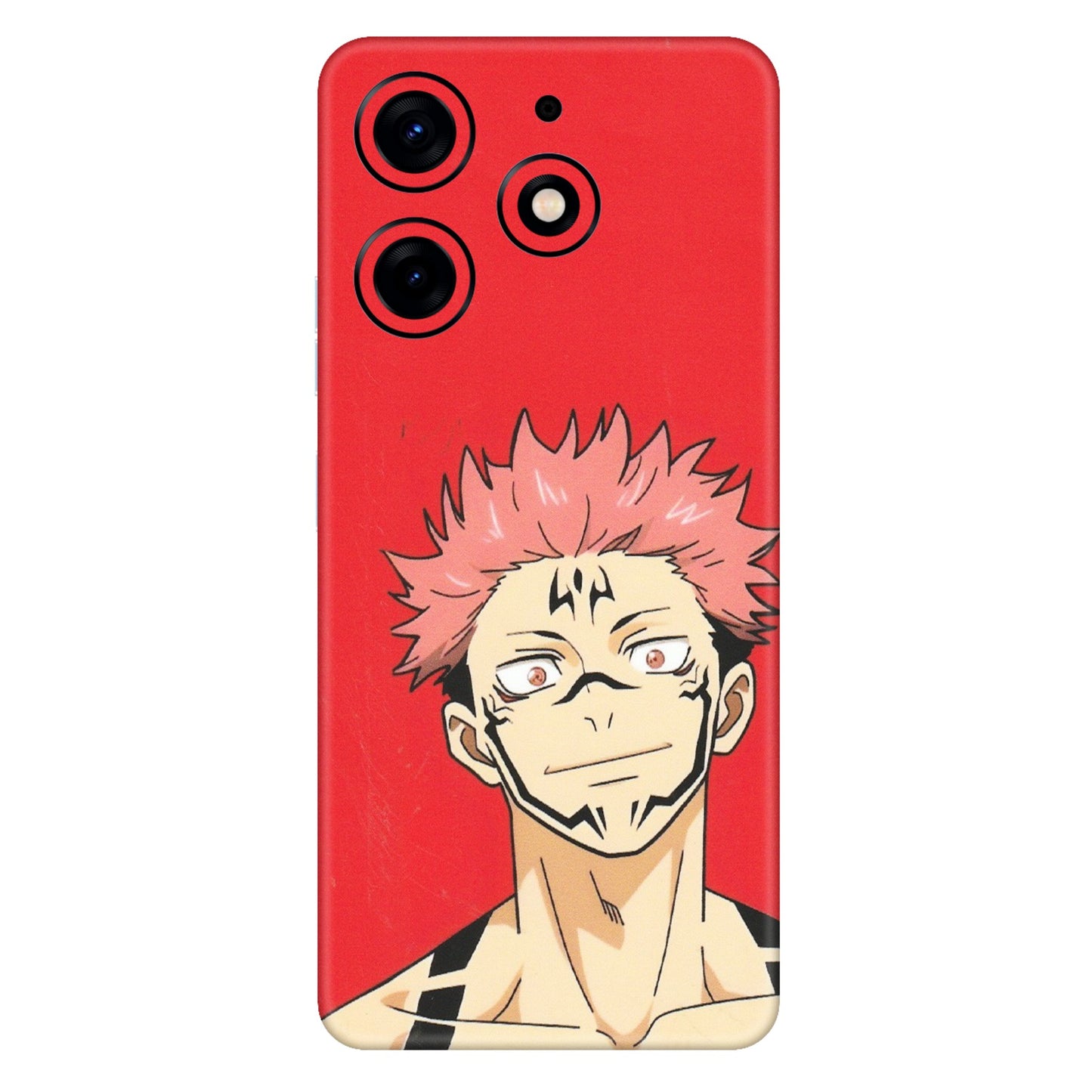 Tecno Phone Skins (All Models) - Ryomen Sukuna Fun Anime - Matte Finish (M-153) Tecno Spark 10 PRO