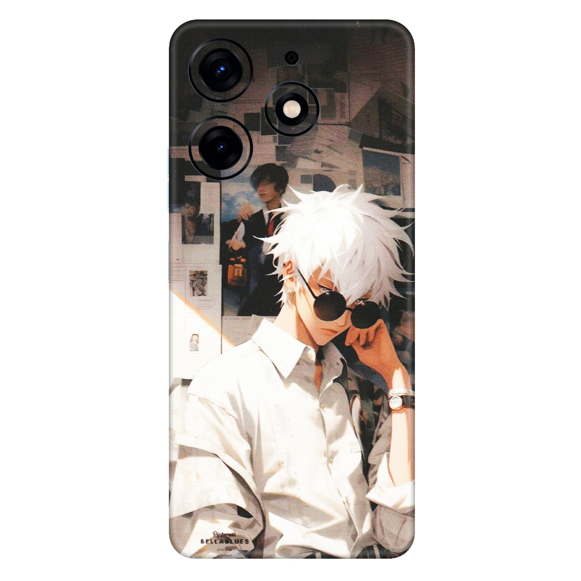 Tecno Phone Skins (All Models) - Gojo Satoru Jujustu Kaisen Anime - Matte Finish (M-156) Tecno Spark 10 PRO
