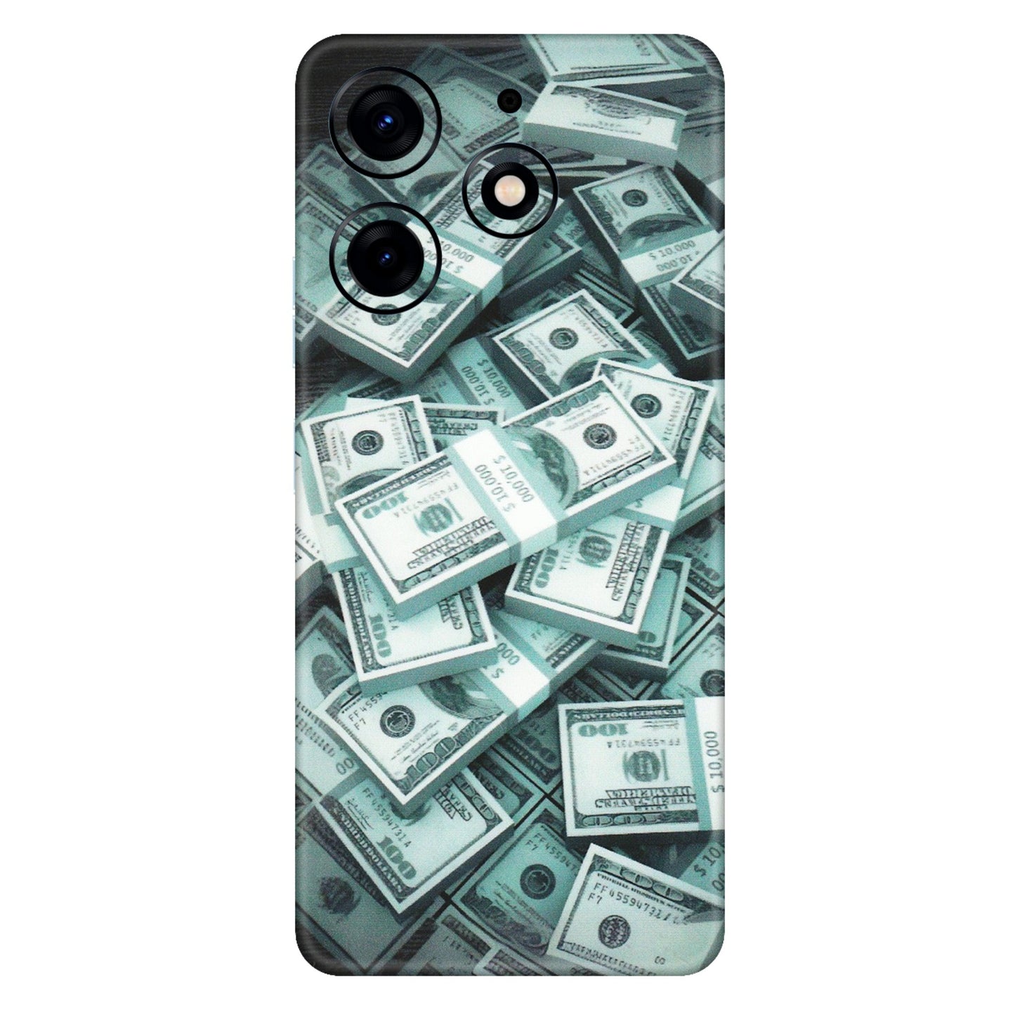 Tecno Phone Skins (All Models) - Hundred Dollar Bill - Matte Finish (M-162) Tecno Spark 10 PRO