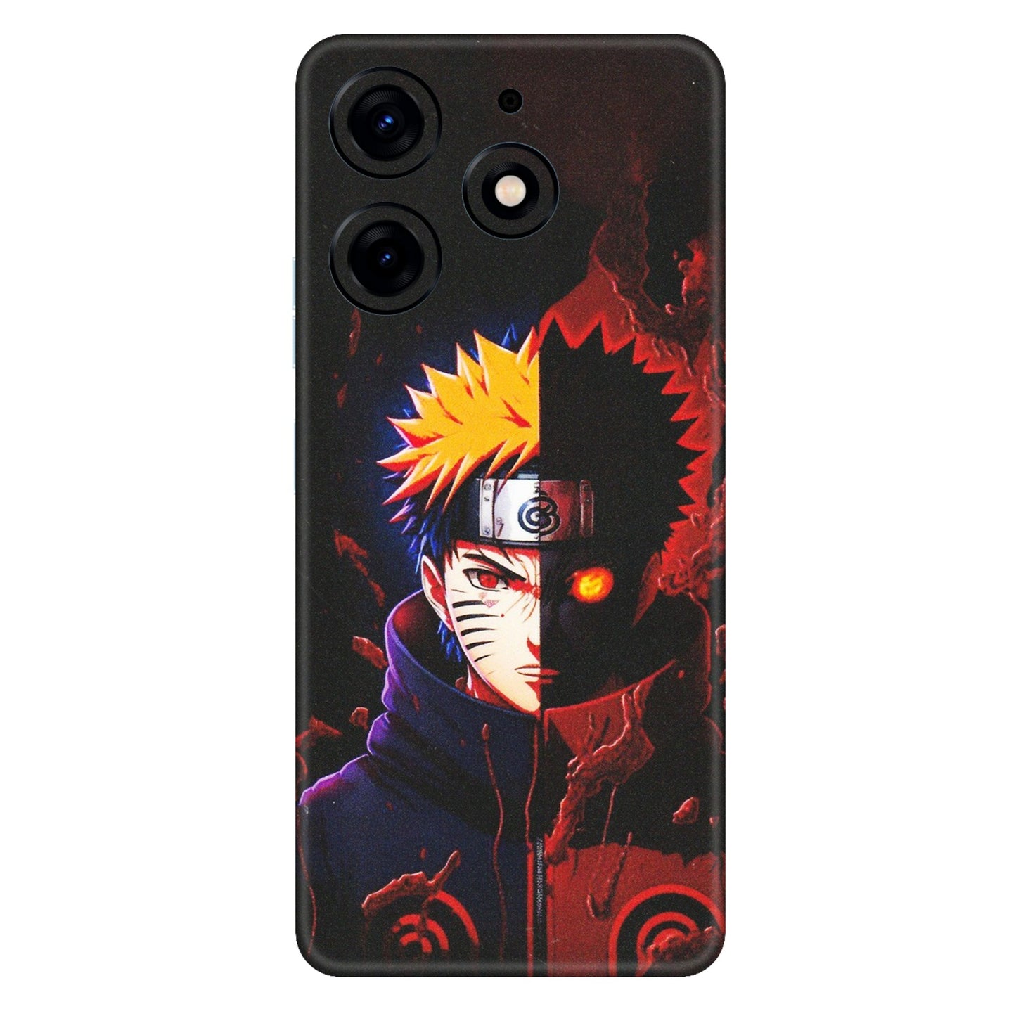 Tecno Phone Skins (All Models) - Naruto X Evil - Matte Finish (M-70) Tecno Spark 10 PRO
