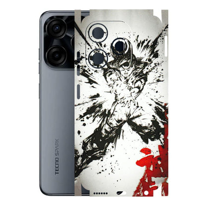 Tecno Phone Skins (All Models) - DBZ - 3D Embossed Finish (L-206) Tecno Spark (5G) 10C