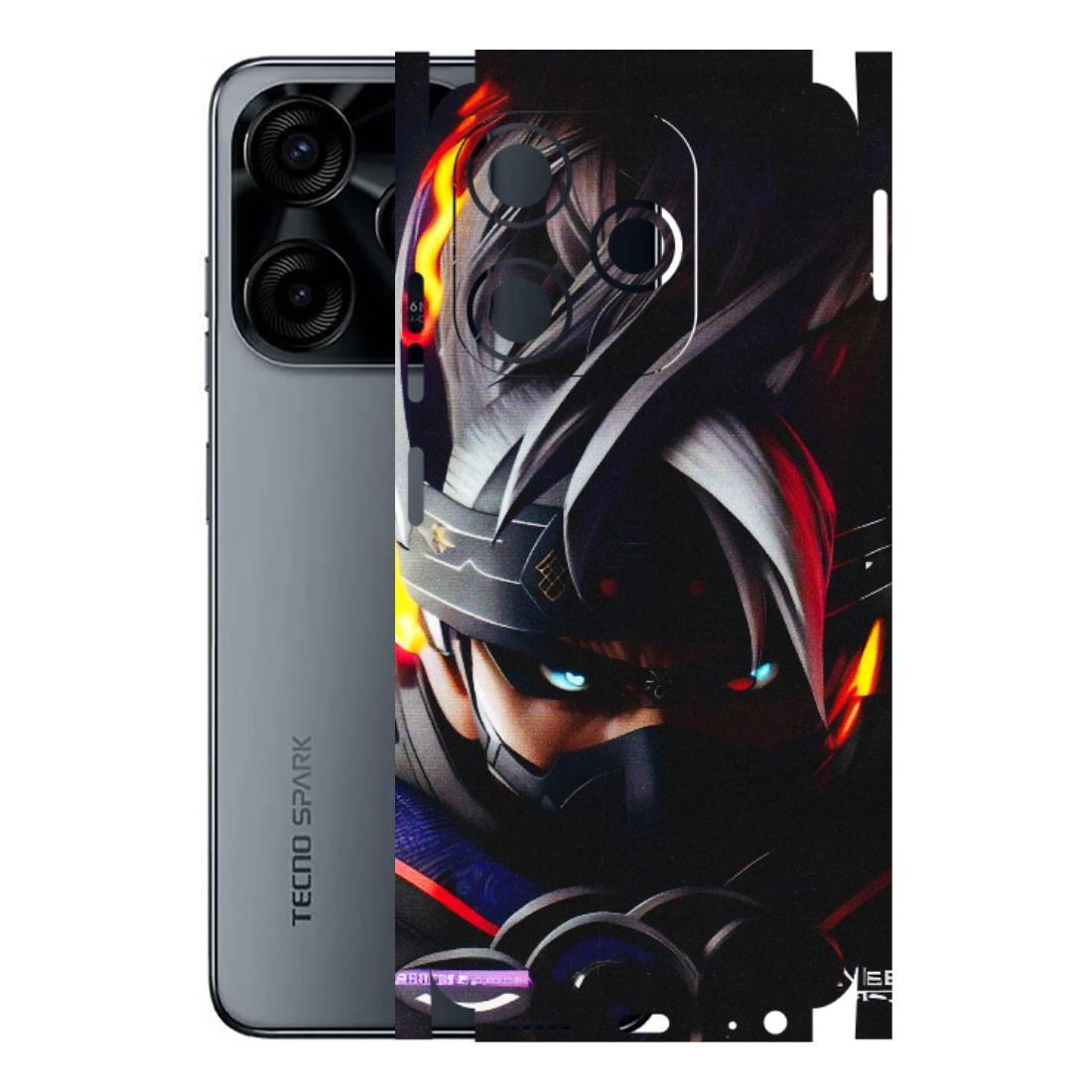 Tecno Phone Skins (All Models) - Nennya Naruto Anime - Matte Finish (M-174) Tecno Spark (5G) 10C