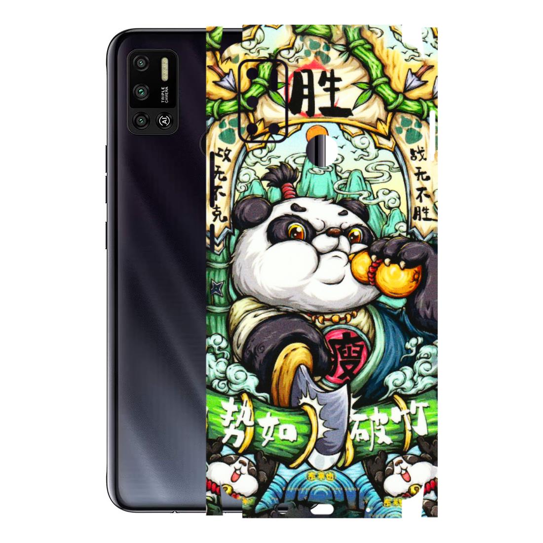 Tecno Phone Skins (All Models) - Royal Rich Panda - 3D Embossed Finish (L-170) Tecno Spark 6 AIR