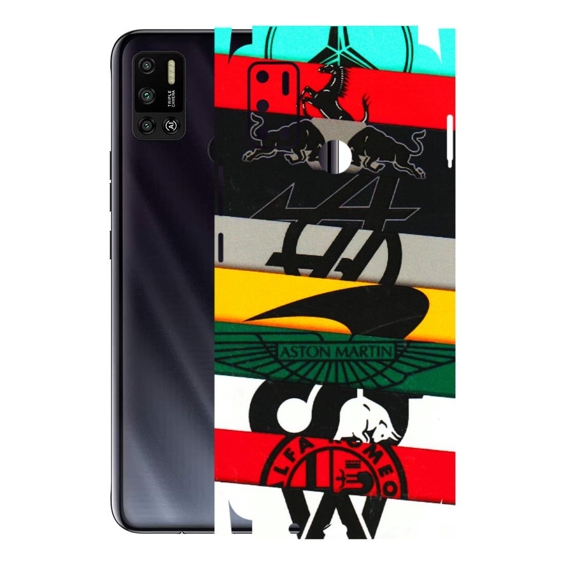 Tecno Phone Skins (All Models) - Multi Designer Brands - 3D Embossed Finish (L-187) Tecno Spark 6 AIR