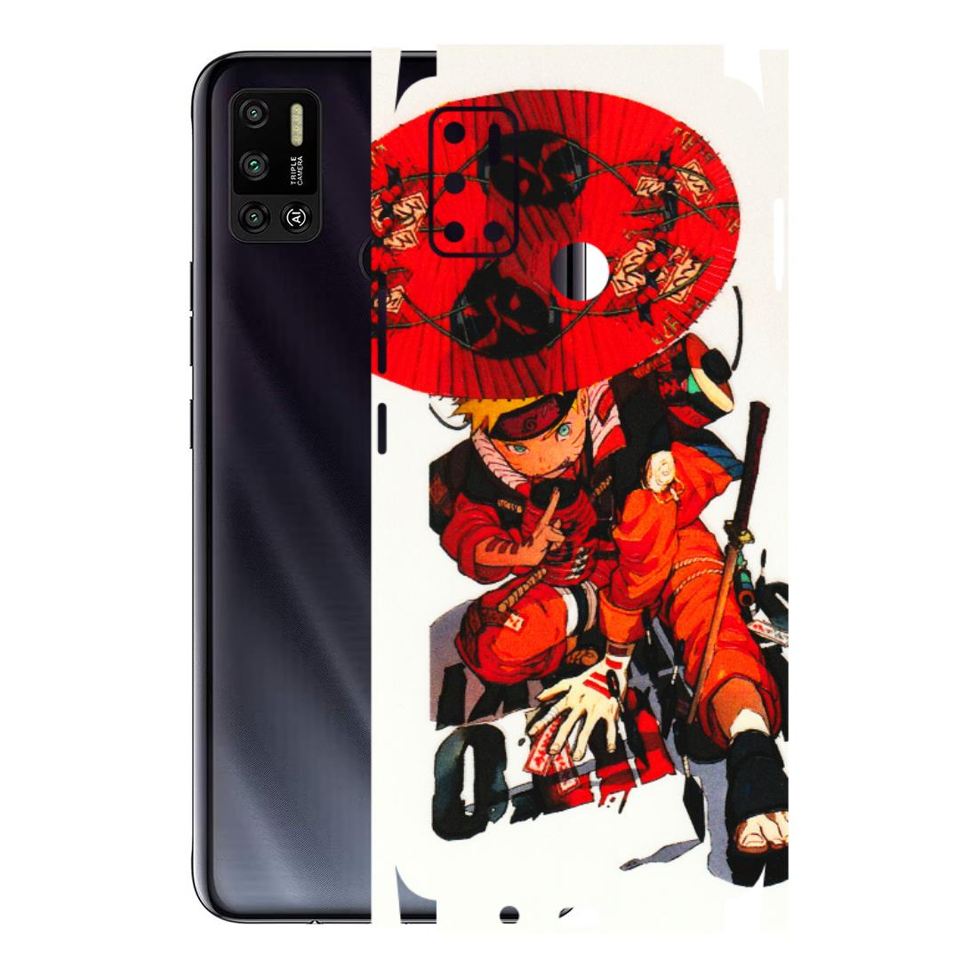 Tecno Phone Skins (All Models) - Naruto - 3D Embossed Finish (L-208) Tecno Spark 6 AIR
