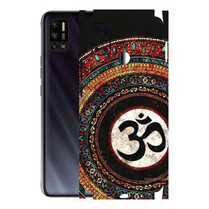 Tecno Phone Skins (All Models) - Aum Chant Abstract - 3D Embossed Finish (L-42) Tecno Spark 6 AIR