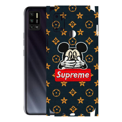 Tecno Phone Skins (All Models) - Mickey Supreme - Matte Finish (M-83) Tecno Spark 6 AIR