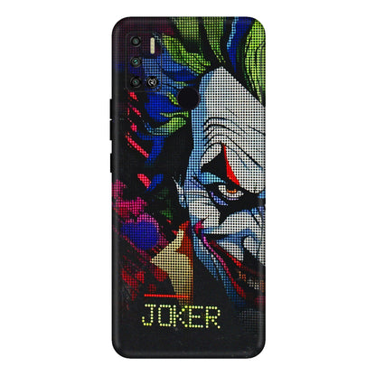 Tecno Phone Skins (All Models) - Joker Dot Matrix - 3D Embossed Finish (L-08) Tecno Spark 6 AIR