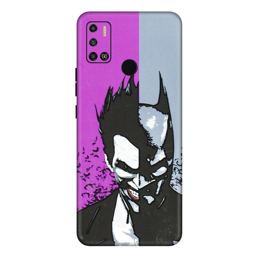Tecno Phone Skins (All Models) - Batman & Joker - 3D Embossed Finish (L-143) Tecno Spark 6 AIR